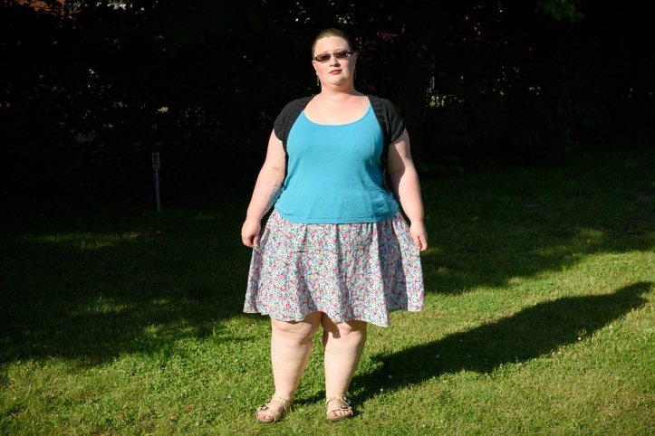 Sewaholic Rae skirt in viscose