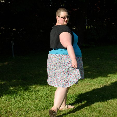 Sewaholic Rae skirt in viscose