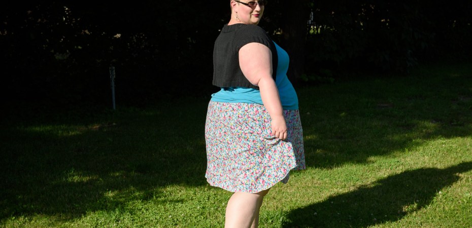 Sewaholic Rae skirt in viscose
