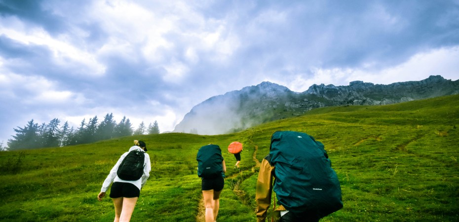 A group of hikers